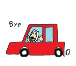 The Dog  father sticker #6611210