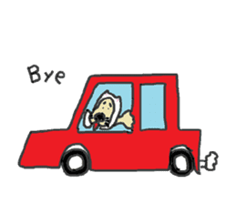 The Dog father sticker #6611210