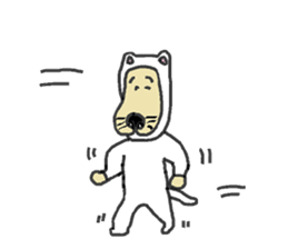 The Dog  father sticker #6611214