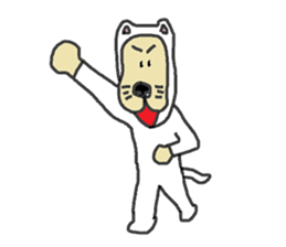 The Dog  father sticker #6611219