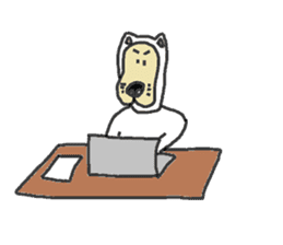 The Dog father sticker #6611220