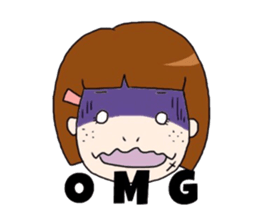 Kendo girl MIRAI sticker #6612072