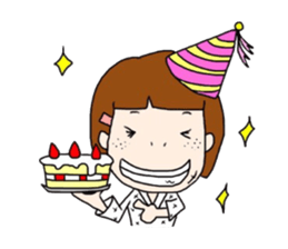 Kendo girl MIRAI sticker #6612090