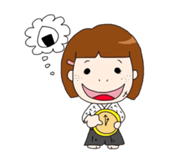 Kendo girl MIRAI sticker #6612092