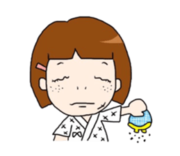 Kendo girl MIRAI sticker #6612093