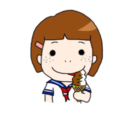 Kendo girl MIRAI sticker #6612095