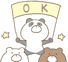 panda & bear & polar bear sticker #6612420