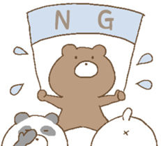 panda & bear & polar bear sticker #6612421