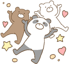 panda & bear & polar bear sticker #6612422