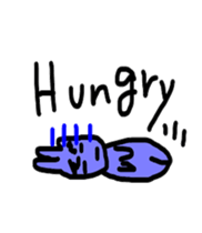 Thick eyebrow rabbit sticker #6612695