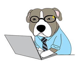 Steve the Dog sticker #6613548