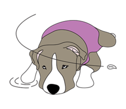 Steve the Dog sticker #6613551