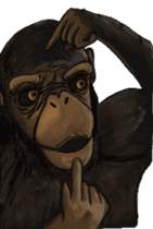 The 1st of monkey sticker #6613624