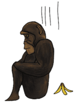 The 1st of monkey sticker #6613635