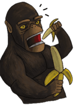 The 1st of monkey sticker #6613644