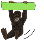The 1st of monkey sticker #6613660