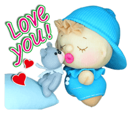 candy sock doll sticker #6613800