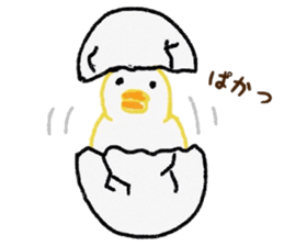 Young bird daily conversation sticker #6614125