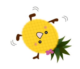 Pine-chan's Smile & Running life sticker #6614196