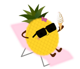 Pine-chan's Smile & Running life sticker #6614217