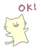 uni's cat sticker sticker #6614389