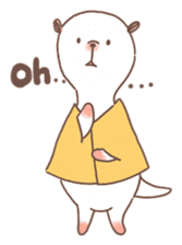 Cute mouse Pickles by Torataro sticker #6614648