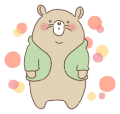 Cute mouse Pickles by Torataro sticker #6614652