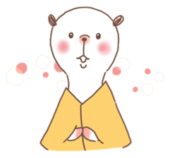 Cute mouse Pickles by Torataro sticker #6614661