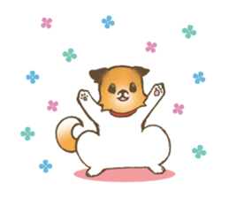 Relax dog sticker #6614844