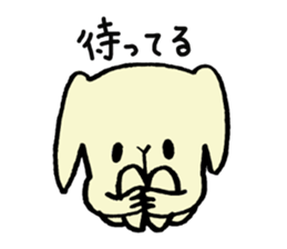 Dog weather sticker #6615674