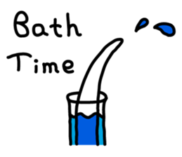 Little disgusting spotted garden eel sticker #6615742