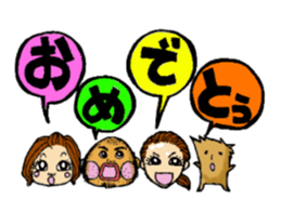 Gabriel and Pleasant Friends sticker #6616023