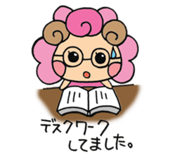 Sheep of kimi-chan sticker #6616201