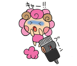 Sheep of kimi-chan sticker #6616215