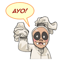 Mr. Pocong sticker #6616985