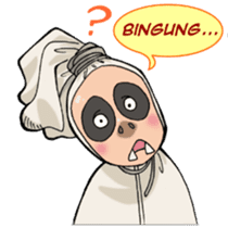 Mr. Pocong sticker #6616989