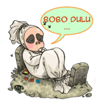Mr. Pocong sticker #6616990