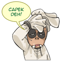 Mr. Pocong sticker #6616993