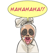 Mr. Pocong sticker #6616996