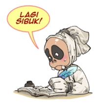 Mr. Pocong sticker #6617001