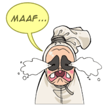 Mr. Pocong sticker #6617003