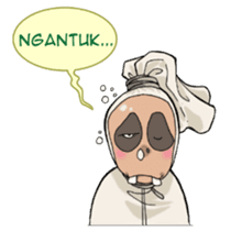 Mr. Pocong sticker #6617006