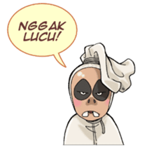 Mr. Pocong sticker #6617007