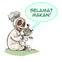 Mr. Pocong sticker #6617015