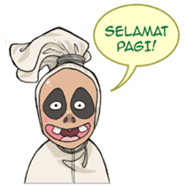 Mr. Pocong sticker #6617017