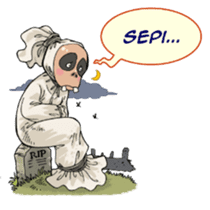 Mr. Pocong sticker #6617019