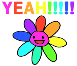 lovely cat with friends sticker #6617050