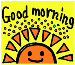 lovely cat with friends sticker #6617059