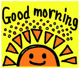 lovely cat with friends sticker #6617059