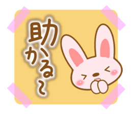 Sticker of Pink Rabbit sticker #6617270